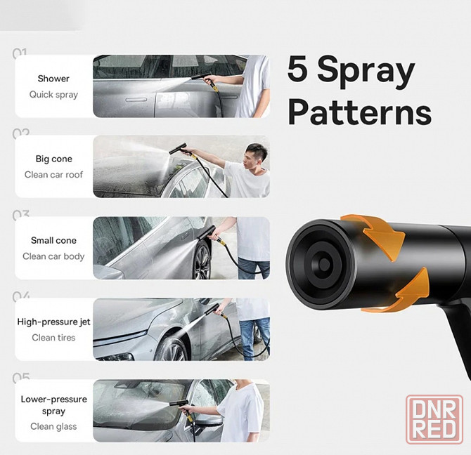 Baseus Car wash spray nozzle GF5 Макеевка - изображение 3