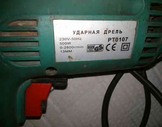 Ударная дрель PT0107 на запчасти или восстановление Донецк