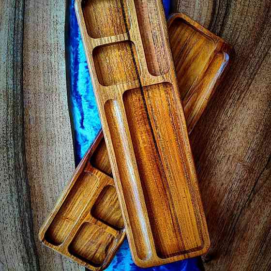 Сервировочная деревянная доска для подачи суши и ролов Донецк