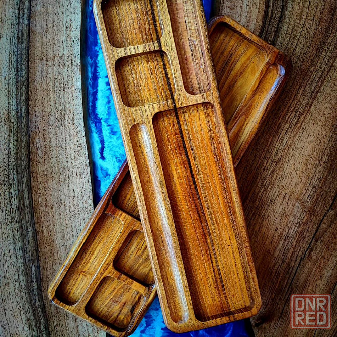 Сервировочная деревянная доска для подачи суши и ролов Донецк - изображение 1
