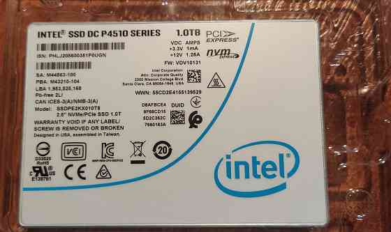 SSD диск Intel DC P4510 1Tb Донецк