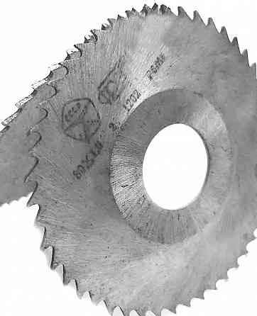 Фреза отрезная 80х1,0х22, по металлу, Р6М5, тип 2, средний зуб, Z48, ГОСТ 2679-93, СССР. Горловка