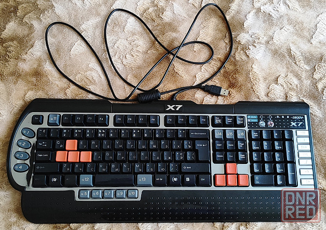 Игровая клавиатура A4Tech X7-G800V Донецк - изображение 1