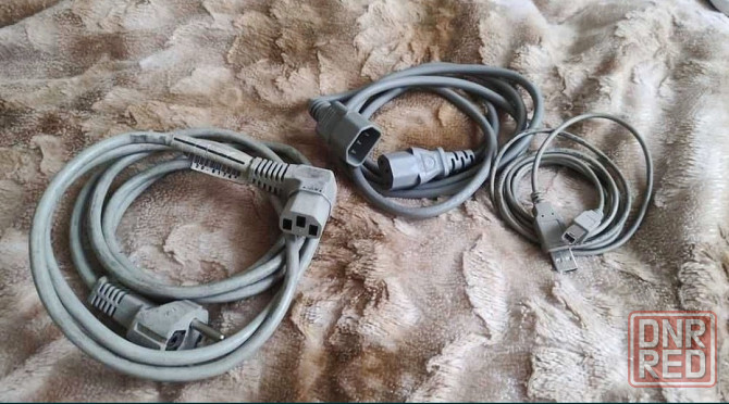 Сетевой кабель питания, удлинитель кабеля питания, USB для принтера Донецк - изображение 1
