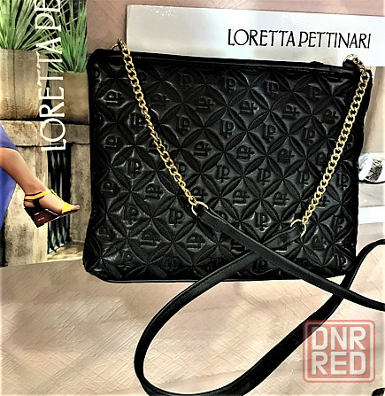 Сумка женская Loretta Pettinari кожа Италия Донецк - изображение 2