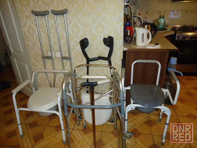 инвалидная коляска стул туалет ходунки костыли трость Донецк - изображение 4