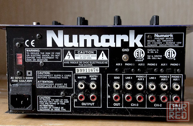 Микшерный пульт Numark DM2002X pro master mix Донецк - изображение 2