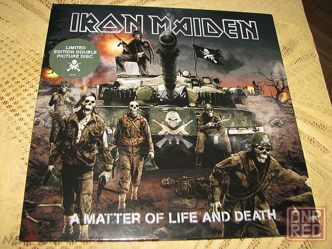 Пластинка Iron Maiden ‎– A Matter Of Life And Death 2006 г. Макеевка - изображение 1
