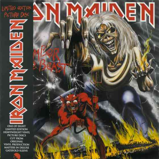 Iron Maiden "The Number Of The Beast" 1982/2012 Lp Макеевка
