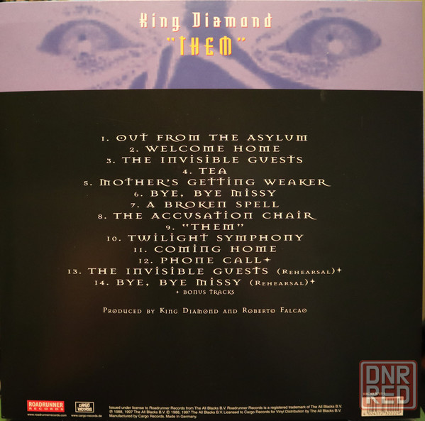 Винил King Diamond ‎– Them/ 1988/ изд. 1997/ Germany Макеевка - изображение 2