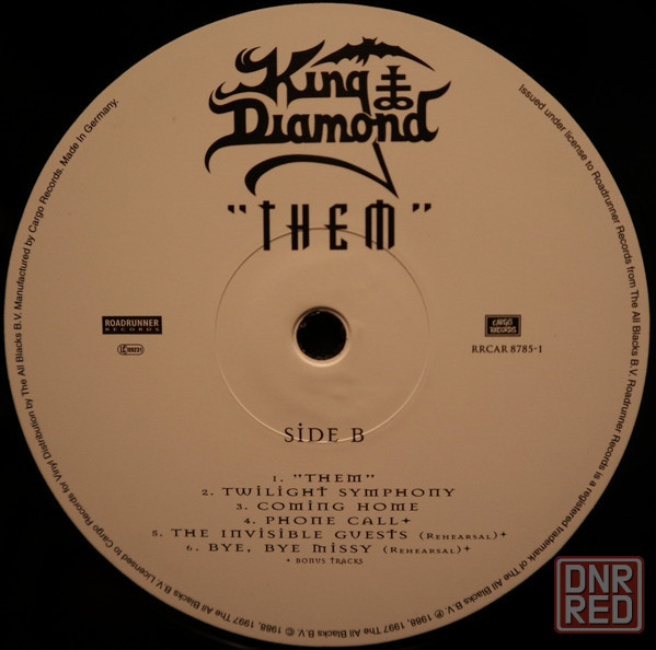 Винил King Diamond ‎– Them/ 1988/ изд. 1997/ Germany Макеевка - изображение 6