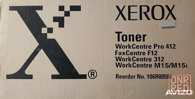 Оригинальный тонер Xerox 106R00586 M15 Донецк - изображение 1