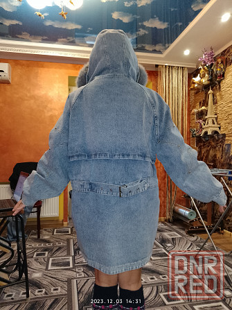 Новая женская джинсовая куртка , размер 52р Донецк - изображение 4