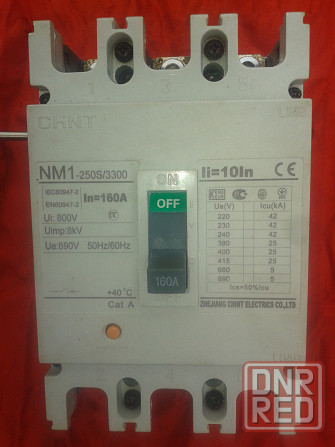 Автомат NM1-250S-3300 - 160A Донецк - изображение 2