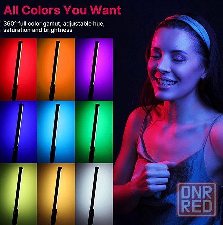 Ulanzi VL119 RGB Ручной LED светильник для фото/видео Донецк - изображение 3