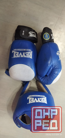 Шлем Перчатки кожа Донецк - изображение 1