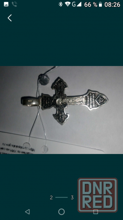 Крестик православный серебро Донецк - изображение 2