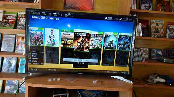 Xbox 360 SLIM 250Gb прошит+30 игр! Донецк