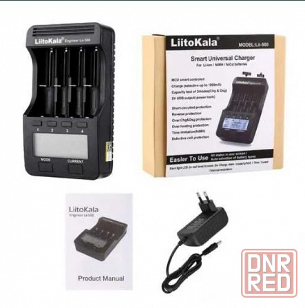 Зарядное устройство тестер power bank LiitoKala Lii-500 Донецк - изображение 1