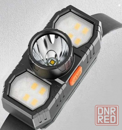 Фонарик LED налобный со встроенным аккумулятором Донецк - изображение 1