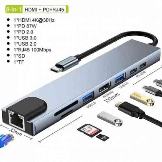 Док-станция USB Type-C разветвитель на HDMI 4K Донецк
