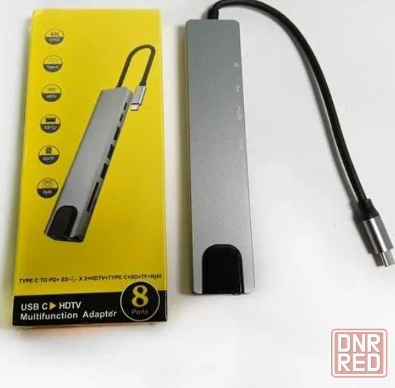 Док-станция USB Type-C разветвитель на HDMI 4K Донецк - изображение 3