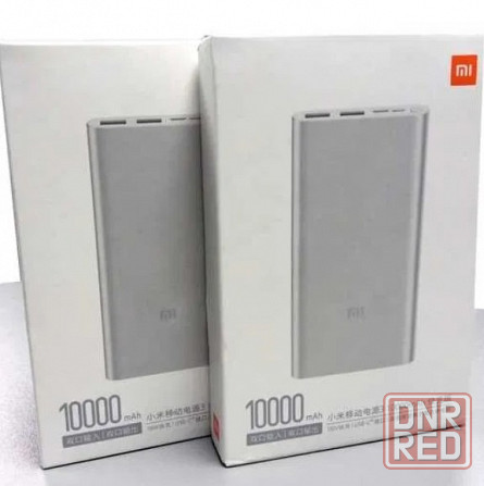 Повербанк 10000мAч Внешний аккум. Power Bank Xiaomi Mi Power Bank Донецк - изображение 1
