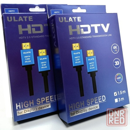 HDMI v2.0 кабель 2K, 4K 1,5м и 3м Донецк - изображение 1