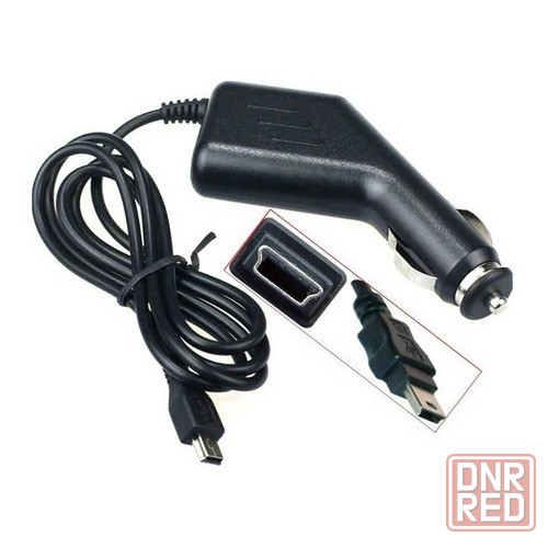 Автомобильное зарядное устройство с кабелем mini USB Донецк - изображение 1