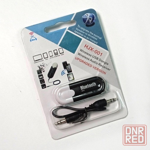 Аудио адаптер Bluetooth Wireless Audio Receiver USB-Aux, HJX-001 Донецк - изображение 3