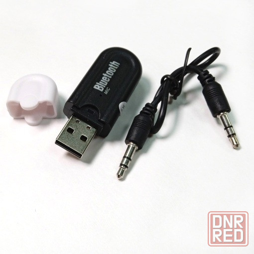 Аудио адаптер Bluetooth Wireless Audio Receiver USB-Aux, HJX-001 Донецк - изображение 1