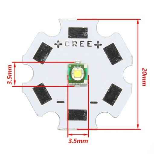 Лампы светодиодные высокой мощности CREE 3535XPE с радиатором Донецк