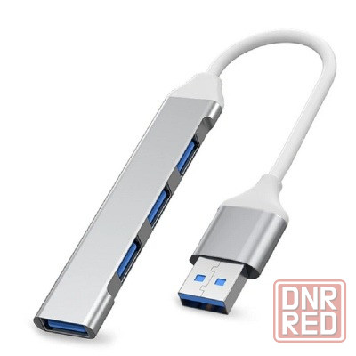 Разветвитель HUB концентратор USB to USB 3.0 4 порта Донецк - изображение 1