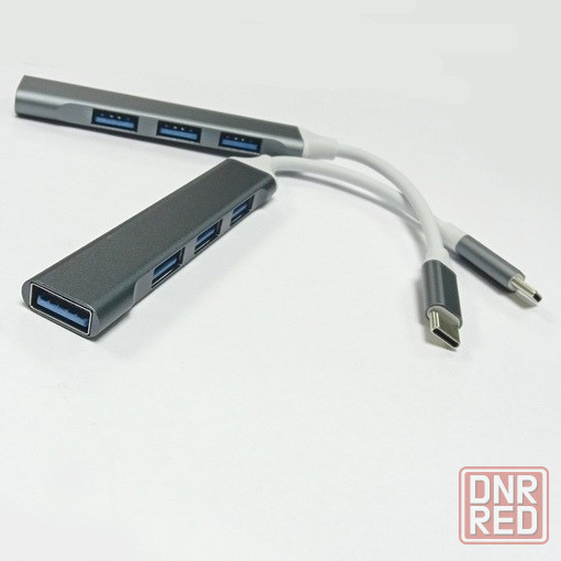 Разветвитель / HUB / концентратор OTG USB type-C to USB 3.0 (4 порта) Донецк - изображение 1