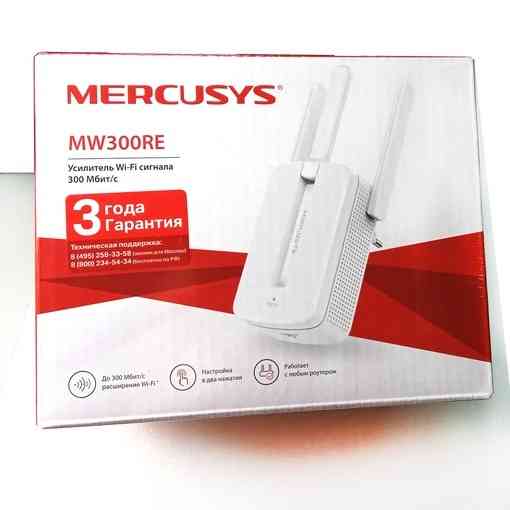 Wi-Fi усилитель сигнала (репитер) Mercusys MW300RE V4.0 Донецк
