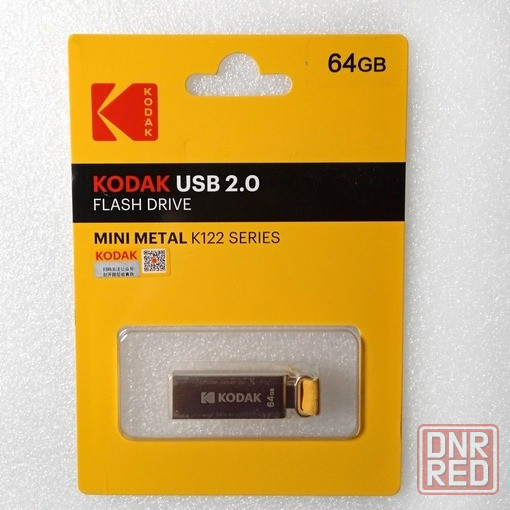 Флешка 64 GB USB 2.0 Kodak mini metal K122 Донецк - изображение 1
