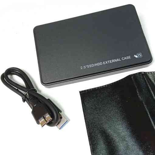 Карман для жесткого диска HDD 2,5"SATA USB 3.0 пластиковый корпус Донецк