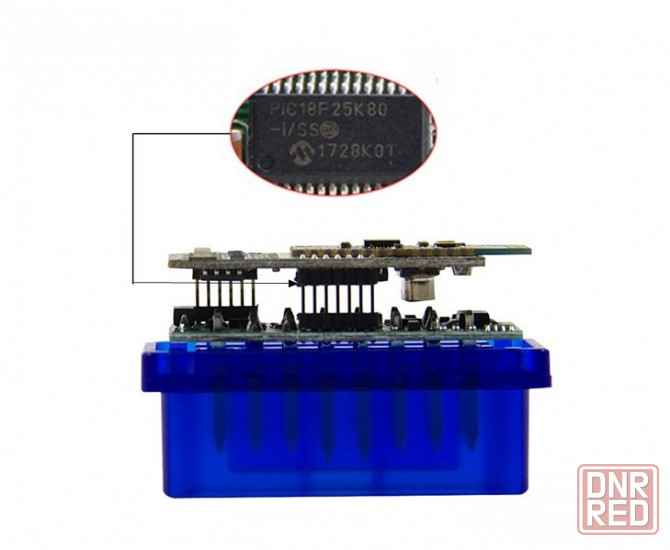 Двухплатный Автомобильный диагностический сканер ELM327 V1.5, адаптер OBD2 Донецк - изображение 2