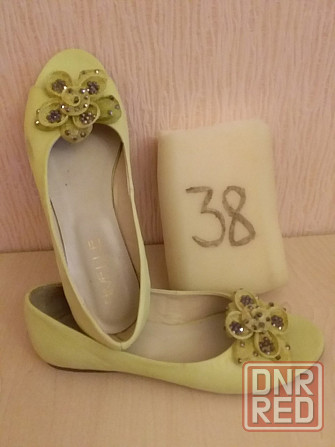 Балетки НОВЫЕ кожа Турция 38 размер / женская обувь Донецк - изображение 1