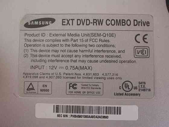 Внешний привод DVD-RW Samsung Донецк
