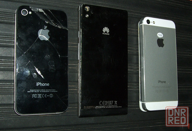 Телефоны iphone и huawei на запчасти набором. Донецк - изображение 1