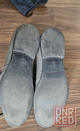 Кожаные туфли мужские, летние Донецк - изображение 3