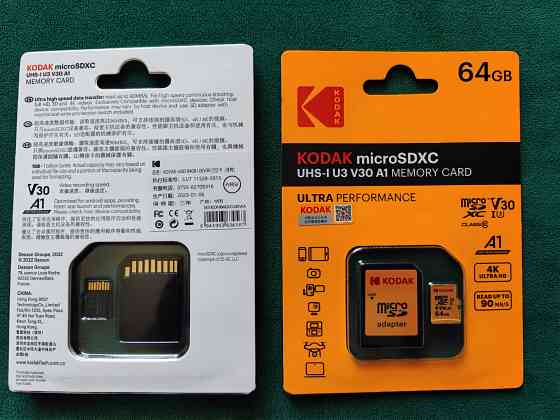 Kodak micro SD v30 64 и 128 гб Донецк