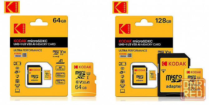 Kodak micro SD v30 64 и 128 гб Донецк - изображение 1