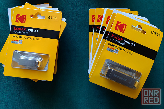 Kodak USB 3.1 flash накопители K123 64 гб, K133 128 гб Донецк - изображение 2