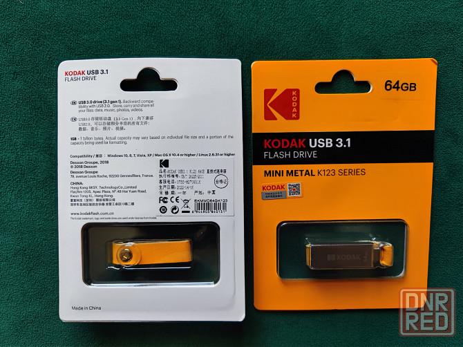 Kodak USB 3.1 flash накопители K123 64 гб, K133 128 гб Донецк - изображение 4