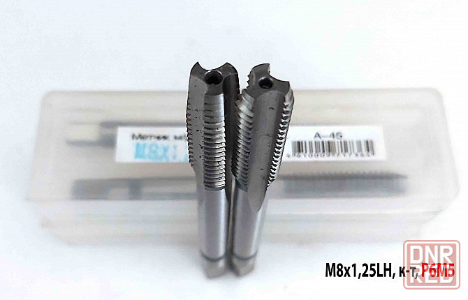 Метчик М9х1,25; к-т, м/р, Р6М5, 72х22 мм, основной шаг, ГОСТ 3266-81, шлифов. Макеевка - изображение 6
