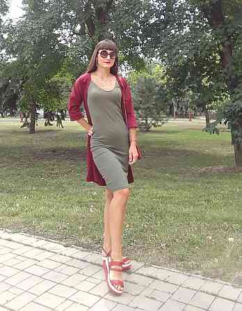 Продам платье-лапшу на бретельках Донецк
