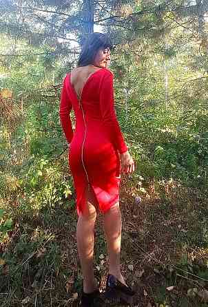 Продам стильное платье красного цвета Донецк