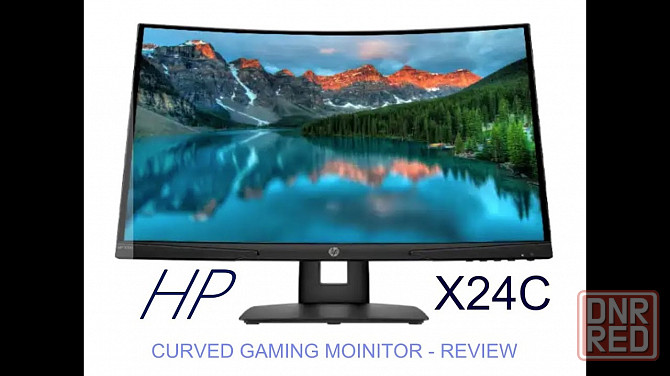 Монитор HP Entry Gaming X24c изогнутый 144гц Донецк - изображение 1